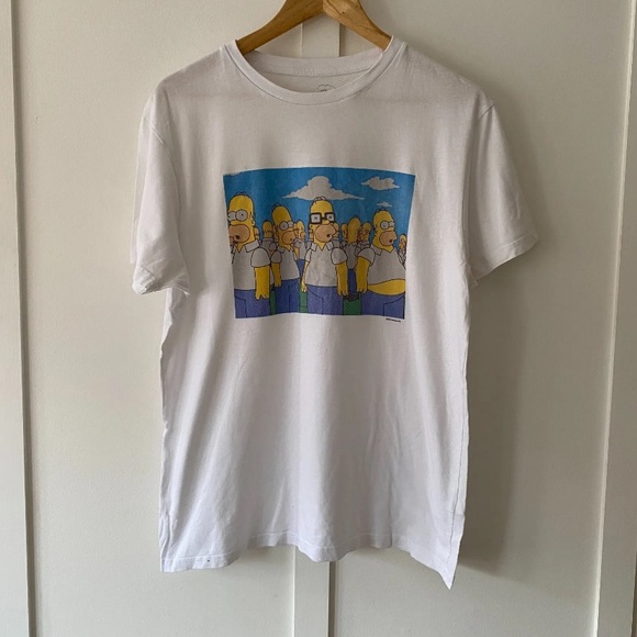 The Simpsons Homer T Shirt Official White Size Large - Picture 6 of 6